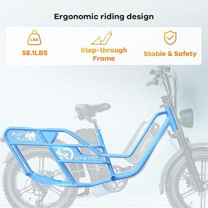 1500W Electric Bike for Adults,48V 20/60Ah Removable Battery Max Range 80Miles & 30MPH Electric Bicycle,20''×4" Fat Tire Ebike,Adult Electric Bicycles for Commute Beach Snow,E-Bike UL Certified