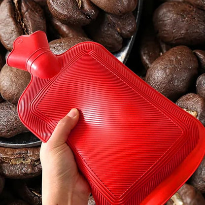 2 L Home Enema Bag Kit with 2 Enema Tips,60 inch Long Silicone Hose, Controlable Water Flow Valve, Hot-Water Bottle for Colon Cleansing Enemas (Upgraded-red)