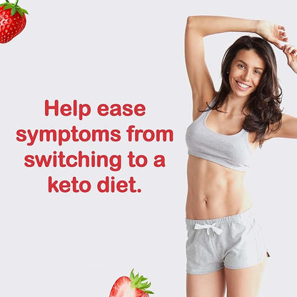 Keto Vitals Antioxidant Electrolytes Powder - Blend Electrolytes with Potassium, Magnesium, Sodium, Calcium | Keto Electrolytes Supplement Energy Drink Mix | Sugar-Free, Zero Calories, Zero Carbs