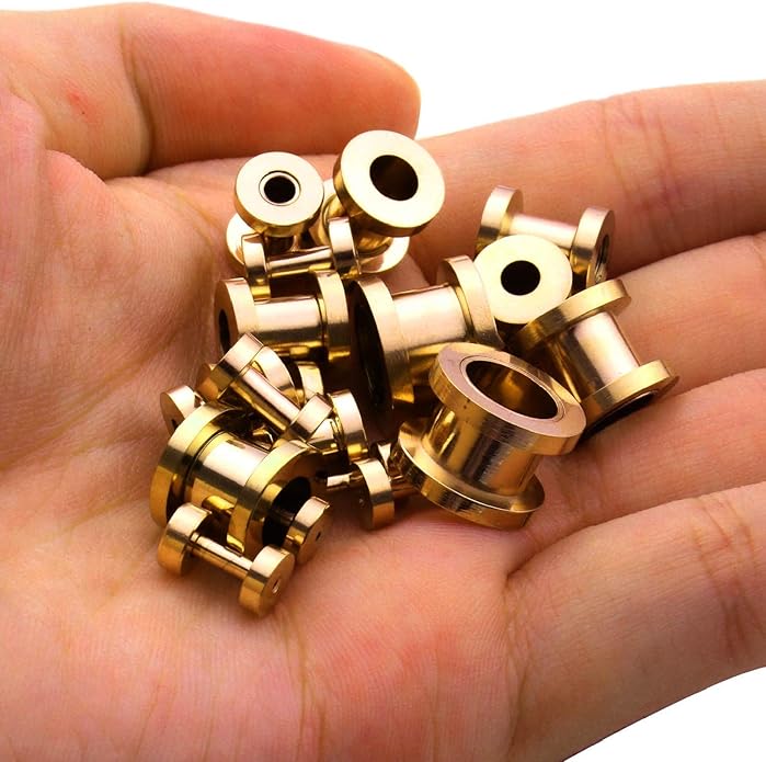 BodyJ4You 37PC Ear Stretching Kit - Beginner Gauges 14G-00G Starter Set - Aftercare Balm Wax - Steel Tapers Single Flare Plugs Screw Fit Tunnels - Women Eyelet Mens Earrings Expander Piercing Jewelry