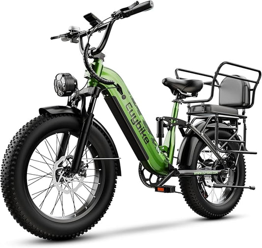 1500W Electric Bike for Adults,48V 20/60Ah Removable Battery Max Range 80Miles & 30MPH Electric Bicycle,20''×4" Fat Tire Ebike,Adult Electric Bicycles for Commute Beach Snow,E-Bike UL Certified