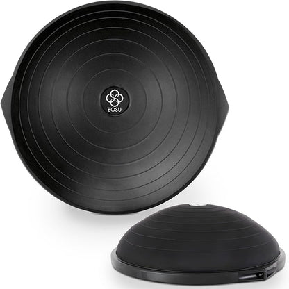 Bosu Pro Multi Functional Home Gym Full Body Balance Strength Trainer Ball Equipment with Guided Workouts and Pump