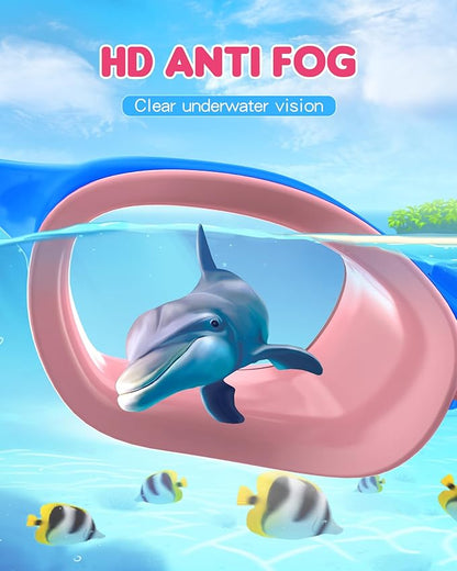 Kids Swim Goggles,Swimming Goggles for Kids 6-14, Anti-Fog UV Protection Pool Glasses for Boys Girls