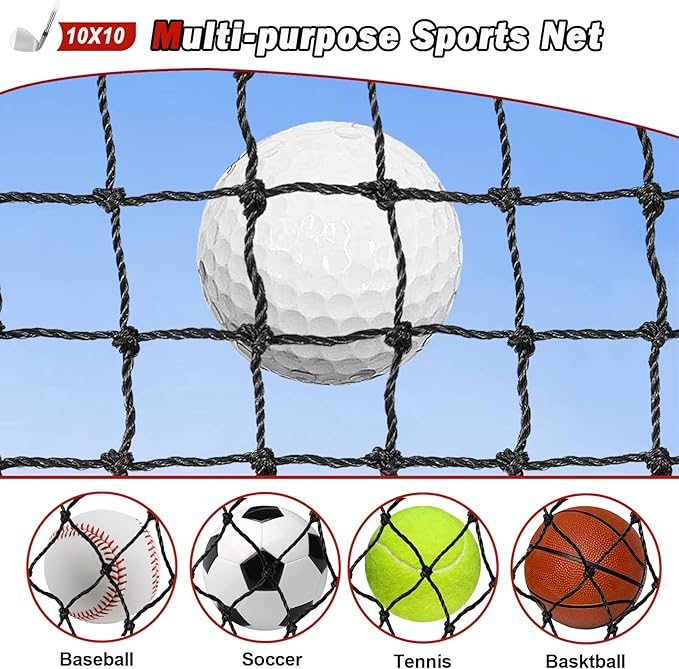Golf Net,Golf Practice Net,Sports Netting,Sports Practice Barrier Net,Heavy Duty Ball Netting