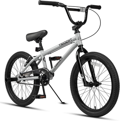 20 24 26 Inch BMX Race Bike Trident Bicycles Beginner-Level to Advanced Riders with 2 Pegs, Multiple Colors