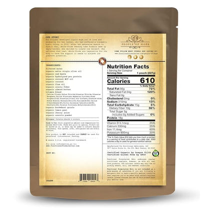 Functional Formularies Ketogenic Meal Replacement Supplement, Add To Your Recipes For Perfectly Balanced Keto Organic Nutrition, 24 Pack