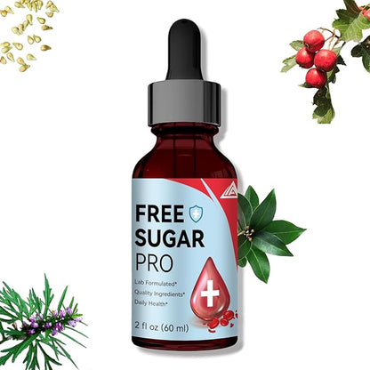 Free Sugar Pro Drops, Free Sugar Pro Liquid Drops, for Men and Women (2oz) (5)