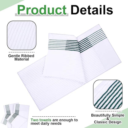 Mixweer Caddy Golf Towel 22" x 42" Large Caddy Towel Camping Sport Towels Cotton Soft Towels for Man Golf Lovers