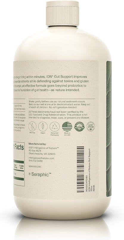 ION* Intelligence of Nature Gut Support Liquid | Promotes Digestive Wellness, Strengthens Immune Function, Alleviates Gluten Sensitivity, Enhances Mental Clarity | 2-Month Supply (32 oz.)