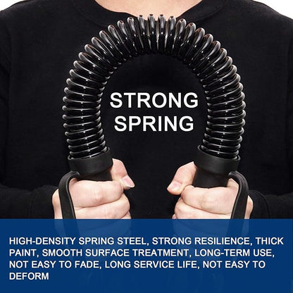 INNOLIFE Power Twister Bar, Adjustable Chest Expander, Upper Body Exercise Equipment for Chest Workout, Shoulder, Forearm, Bicep and Arm Strengthening Workout Equipment