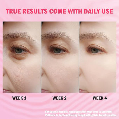 Forehead & Eye Wrinkle Patches - 20 Set Facial Wrinkle Ptaches for Reducing Fine Lines and Wrinkles, Boosts Skin Hydration & Elasticity, for All Skin Type Woman Man - Scarlet