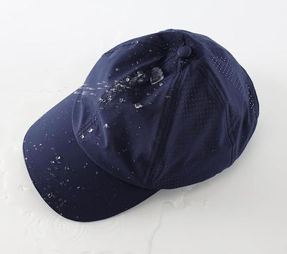 Home Prefer Reflective Water Repellent Quick Dry Airy UPF50+ Sun Hat for Men Women Outdoor Sports Baseball Caps Unisex