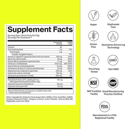 Electrolyte Powder Packets - Workout Recovery & Hydration - Mango Lemonade (14 Sticks) & Sleep Aid Powder - Free Natural Supplement to Reduce Stress and Improve Sleep Chamomile Lemonade (7 Sticks)