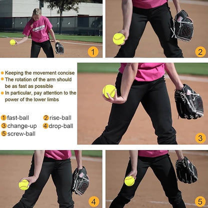 Finger Strength Trainer, Pitcher Finger Strength and Skill aids, Stability Pitching Tools,Finger Power and Flexibility Training Equipment for Coaches/Beginners/Pitcher