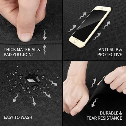 CAMBIVO Extra Wide Yoga Mat for Women and Men (72"/84"x 32"x 1/4") TPE Workout Mat, Non-slip Large Exercise Fitness Mat for Yoga, Pilates, Workout