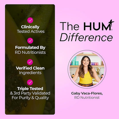 HUM Wing Man - Liver Detox and Liver Support Supplement with Milk Thistle, Dandelion Root Powder & Artichoke Leaf Extract - Helps Flush Liver of Toxins (60-Count)