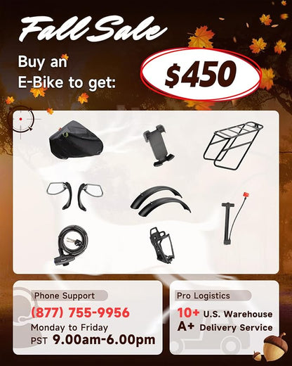 Electric Bike for Adults 1350W Peak, 48V 20AH Battery Ebike, 26" Fat Tire Full Suspension Electric Mountain Bike, 80 Miles Range, 28 MPH, 8 Speed, Torque Sensor, Labrador Pro