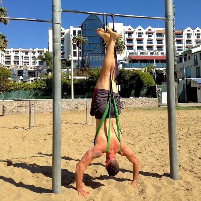 Pull Up Assist Bands Set by Functional Fitness. Heavy Duty Resistance and Assistance Training Band