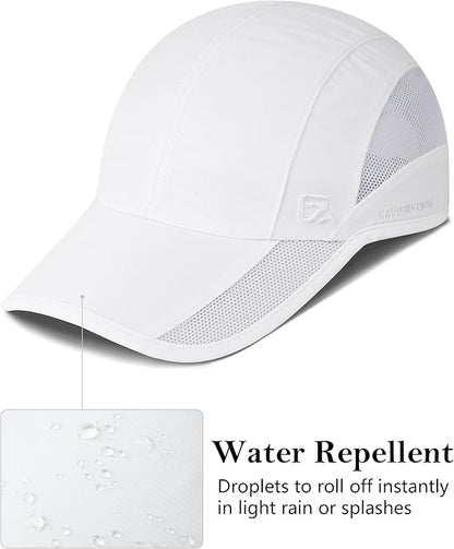 GADIEMKENSD Quick Dry Run Hat Cooling Breathable Mesh