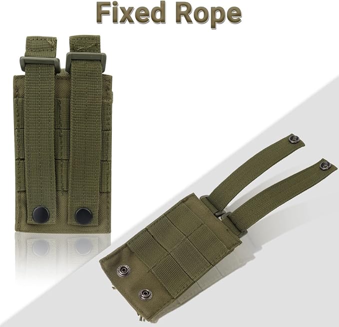 2 Pack Radio Case Radio Holder Molle Tactical UV-5R F8HP F8HP UV-5R UV-5R GT-3 GT-3 UV-82 UV-82 Two