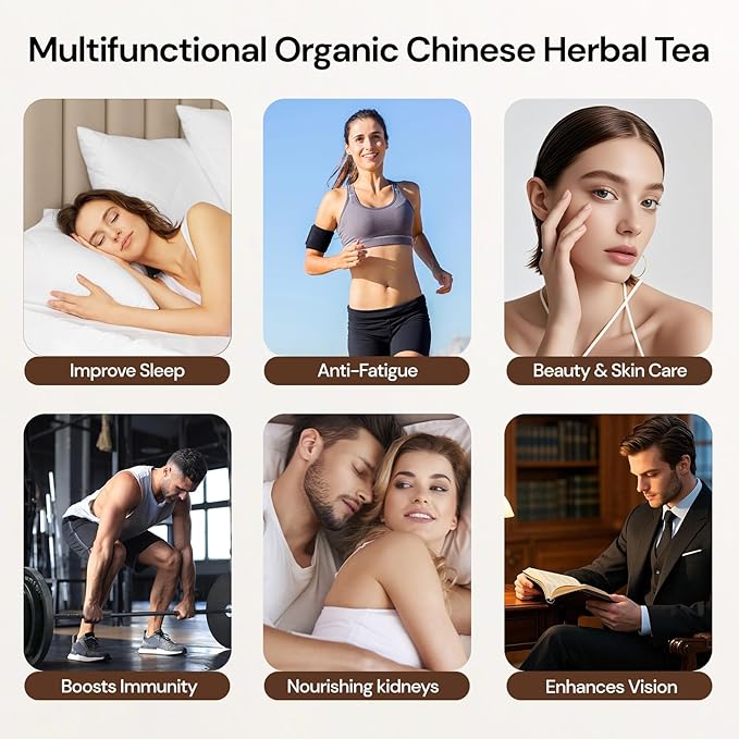 Kidney Tea Formula Ginseng Nine Treasure Tea, Natural Kidney Cleanse Detox & Repair Ginseng & Mulberry Herbal Teabags for Men & Women, 9 Precious Ingredients Formula (1 Pack/25 Bags)