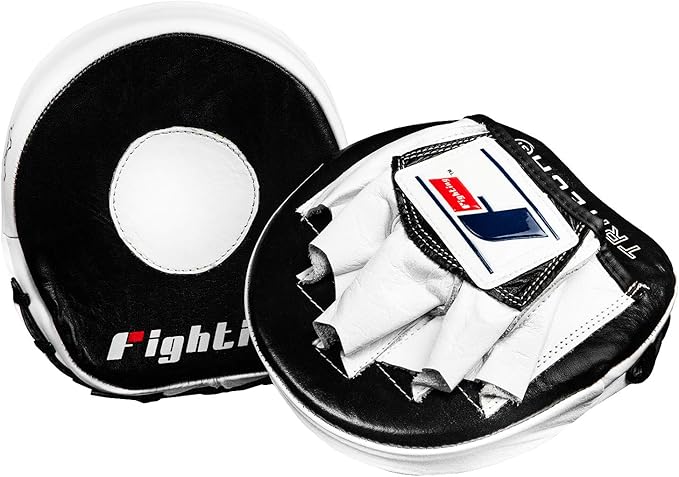 Fighting Sports Tri-Tech® Elite Punch Mitts, Black/White