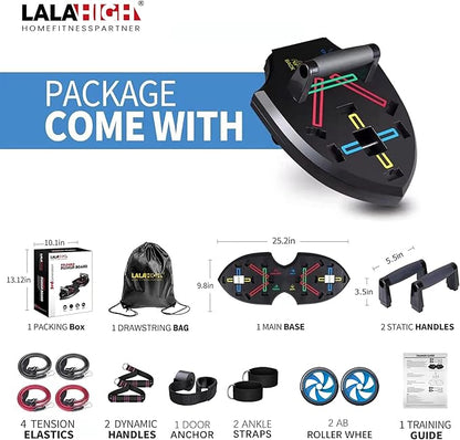 LALAHIGH Portable Home Gym System for Men and 20 Fitness