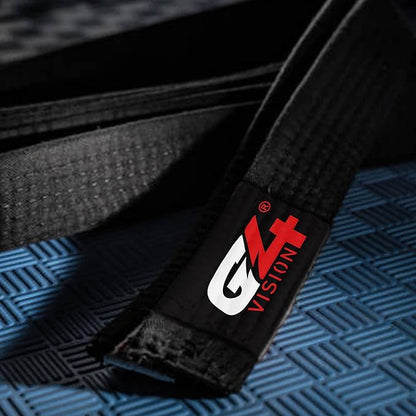 G4 VISION Jiu Jitsu Belt BJJ Belts Brazilian Adult A1 A2 A3 A4 Black Brown Purple Blue White