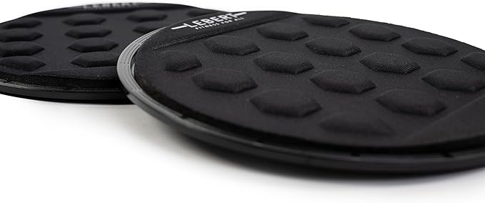 Lebert Fitness - Dual Surface Sliders (Pair) - Black