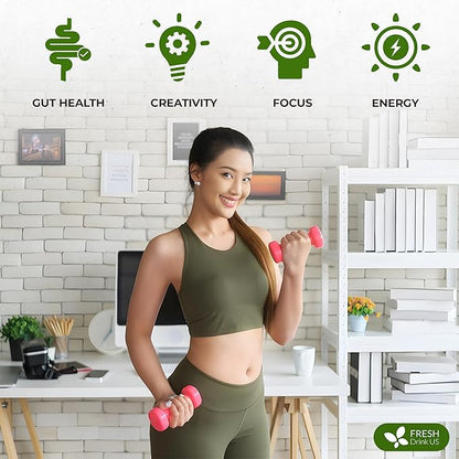 FreshDrinkUS, Evening Time Detox Herbal Tea – 30 Tea Bags – Caffeine-Free Blend with Senna, Peppermint, Chamomile, Licorice, Ginger, Reishi Mushroom – Relaxing Herbal Infusion – Non-GMO & Natural