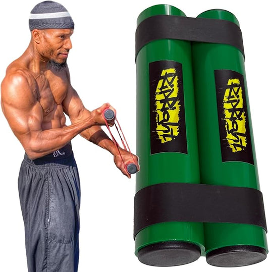 RipStick, Workout Equipment for Joint Rehab, Shoulder and Resistance Training, Muscle Building and Core Workout Equipment with 6 Adjustable Resistance Bands