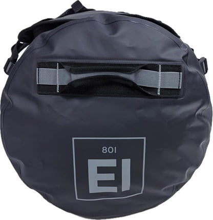 Element Equipment Trailhead 2.0 Waterproof Duffel Bag Shoulder Straps Black/Grey Medium