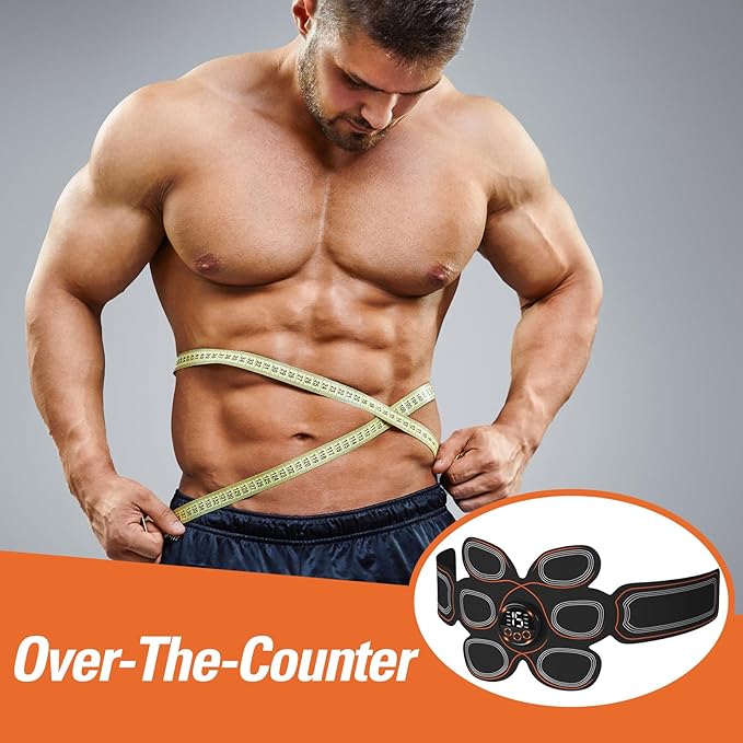 Fitness Belt, Powered Muscle Stimulator for Muscle Conditioning