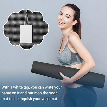 10 Pack Yoga Mats Bulk, 68'' x 24'' x 4mm Thick Yoga Mats for Kids and Adult Gym Mats Bundle Latex Free Exercise Mats with Non Slip Texture for Outdoor Yoga, Pilates or Workout