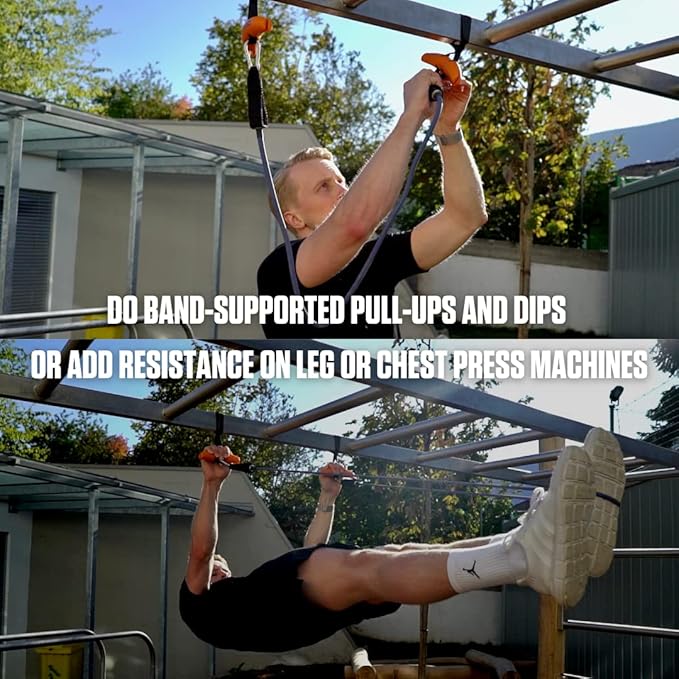 Angles90 Resistance Bands - Combine Resistance, Suspension & Weight Training - Home Workout Equipment