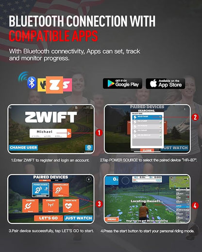 HARISON Pro Recumbent Exercise Bike 400 lbs Capacity, Magnetic Recumbent bike for Adult and Seniors, Recumbent Stationary bike for Home with Smart Bluetooth App, 2 in 1 LCD Monitor and Tablet Holder