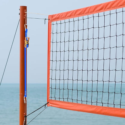 2 Pcs Volleyball Net Ratchet Strap Heavy Duty Net Tensioning Lever Ratchet Volleyball Poles Rope Tightener