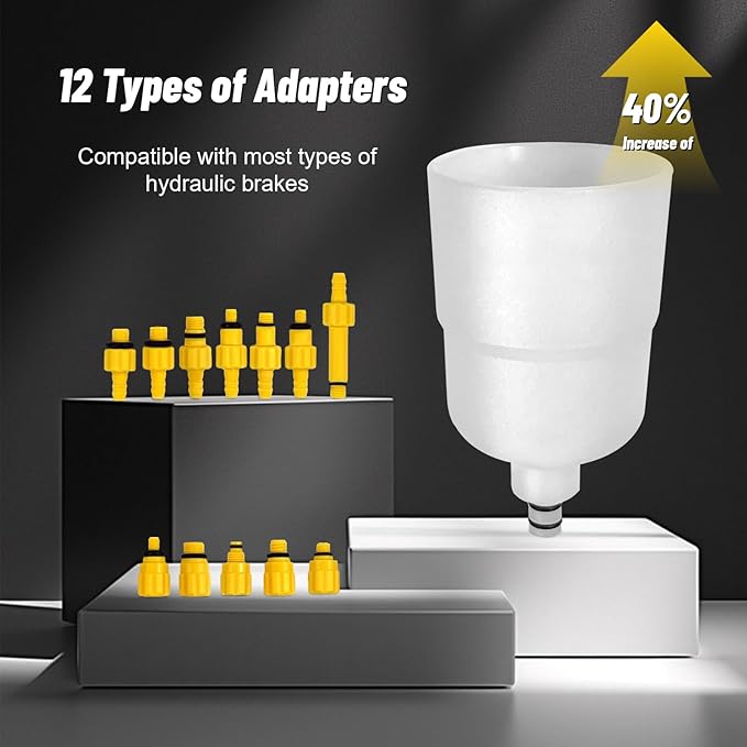 Brake Bleed Kit,Bicycle Hydraulic Brake Bleed Kit Including 150ML Mineral Oil for Shimano,TEKTRO, TRP Hydraulic Disc Brakes