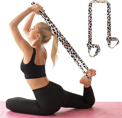 ZOOEASS Yoga Mat Strap, Adjustable Durable Yoga Mat Carrier & Stretching Strap, Multiple Color Choices