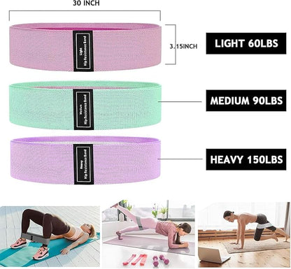 Pilates Set – Home Pilates Equipment for Women Kit with Magic Circle Pilates Ring and Ball Set, Resistance Bands & Massage Balls & Exercise Bands for Toning，Flexibility & Core Strength