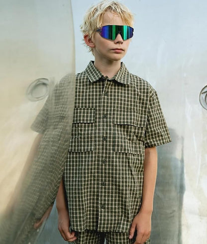 Kids Baseball Sunglasses for Boys Girls Youth Softball Cycling Sports Sunglasses UV400 Protection Age 5-12