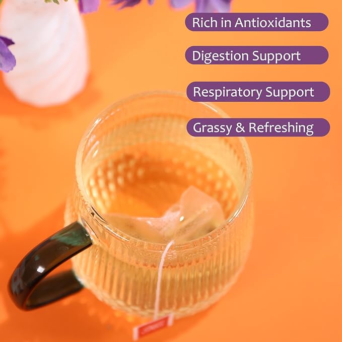 FullChea - Marshmallow Root Tea, 2g X 30 Count - Premium Natural Dried Cut & Sifted Althaea Officinalis - Non-GMO - Caffeine-free - Respiratory Support & Promote Digestion