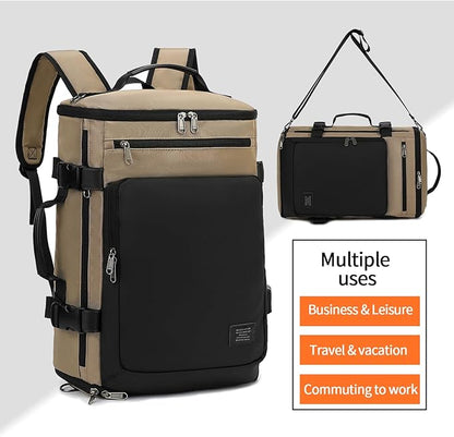 Kalesi Gym Duffle Bag Backpack 4-Way Waterproof with Shoes Compartment for travel Sport Hiking laptop