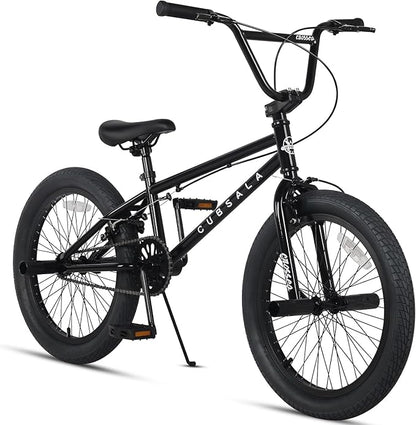 Freestyle BMX Bike, 18 20 Inch Kids Bicycle for 5-13 Years Old Kids and Beginner Level Rider, Multiple Colors