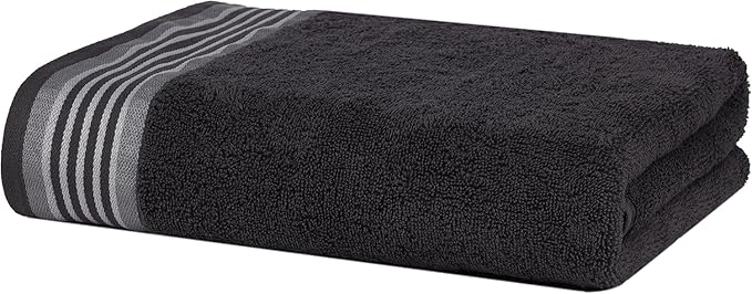 CASA COPENHAGEN® He & She 10 Pieces Hand Towel Set, Granite Grey + Mirage Grey, 550 GSM, 16x28 Inches, Designed in Denmark Super Soft and Absorbent, Egyptian Cotton Towels for Bathroom & Kitchen