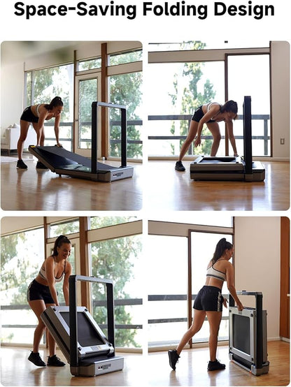 WALKINGPAD X Series Folding Treadmills for Home, Smart Vertical Fold, LED Display with Rotary Control, No Assembly