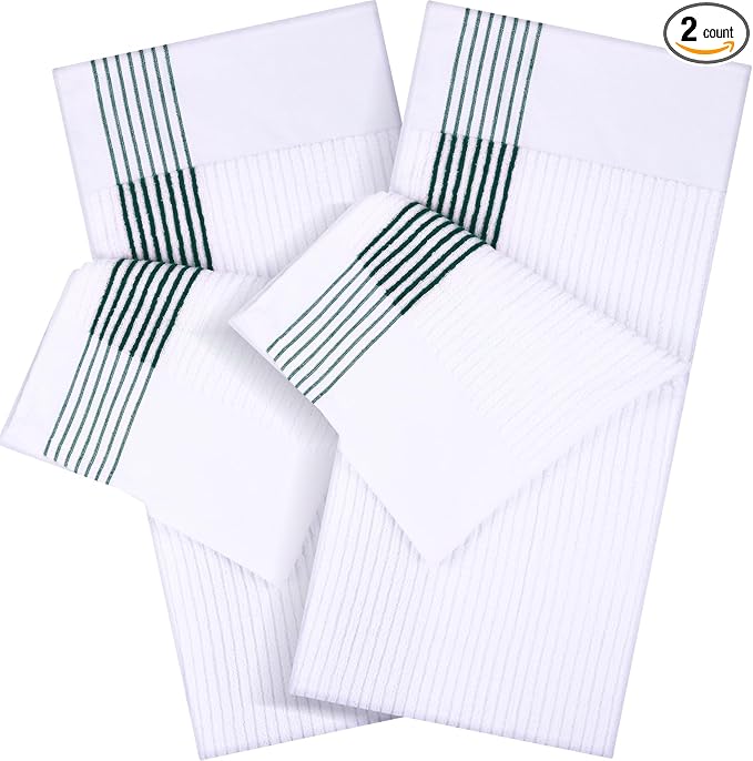 Mixweer Caddy Golf Towel 22" x 42" Large Caddy Towel Camping Sport Towels Cotton Soft Towels for Man Golf Lovers