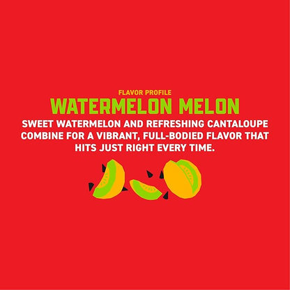Gorilla Energy Drink, Watermelon Melon, 200mg Natural Caffeine, Real Fruit Juice Squeezed & Concentrated, L-Theanine, Taurine, Ginseng, Acetyl L-Carnitine, No Added Sugar and No Artificial Colors, 12 Pack