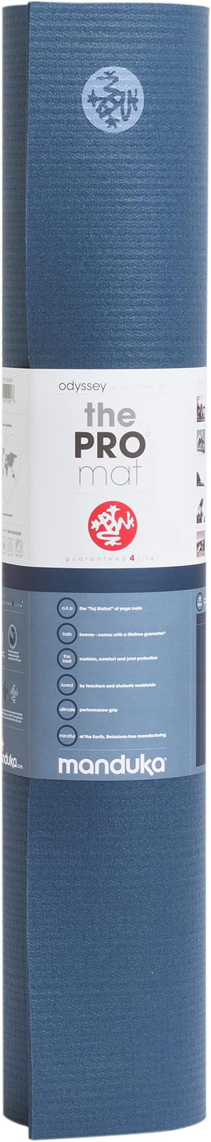 Manduka PRO Yoga Mat - 6mm | Lifetime Durability | Hygienic Construction | Premium Studio Quality | Teacher Approved