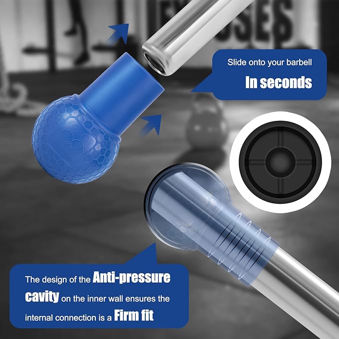 Landmine Attachment for Barbell, T Bar Row Attachment Fits 2 Inch Olympic Bars,Barbell Landmine Attachment for Press, Row, Spin, Split Squats